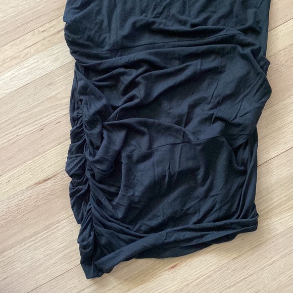 NWOT Victoria’s Secret Black Dress with Ruching Sides - Picture 2 of 6